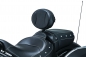 Preview: Plug-N-Go Driver Backrest - black - Indian Chief