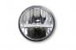 Preview: LED main headlight insert Jackson - Reflector, 5.75" - Chrome