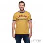 Preview: MENS WATERCOLOR RINGER T-SHIRT - YELLOW