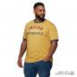 Preview: MENS WATERCOLOR RINGER T-SHIRT - YELLOW