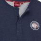 Preview: MENS DUOFOLD HENLEY LONG SLEEVE T-SHIRT - NAVY