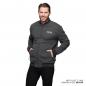 Preview: MENS COLORBLOCK MARL ZIP THRU - GRAY