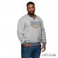 Preview: MENS EMBROIDERED RINGER SWEATSHIRT - GRAY