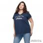 Preview: WOMENS ESTABLISHED BACK PLEAT T-SHIRT - NAVY