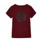 Preview: WOMENS GLITTER BACK HEADDRESS T-SHIRT - RED