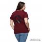 Preview: WOMENS GLITTER BACK HEADDRESS T-SHIRT - RED