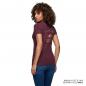 Preview: WOMENS TIE FRONT GOLD GLITTER T-SHIRT - PURPLE