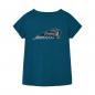 Preview: WOMENS MARL DIAMANTE HEADDRESS T-SHIRT - TEAL