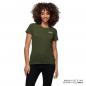 Preview: WOMENS MARL CREW NECK T-SHIRT - KHAKI