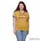 Preview: WOMENS WATERCOLOR RINGER T-SHIRT - YELLOW