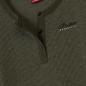 Preview: WOMENS MARL SCRIPT HENLEY LONG SLEEVE T-SHIRT - KHAKI