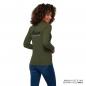 Preview: WOMENS MARL SCRIPT HENLEY LONG SLEEVE T-SHIRT - KHAKI