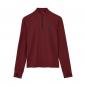 Preview: WOMENS SLEEVE PRINT ATHLETE QUARTER ZIP - PORT