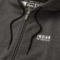 Preview: WOMENS CHARCOAL BLACK CONTRAST HOODIE - GRAY