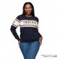 Preview: WOMENS COLORBLOCK SWEATSHIRT - NAVY