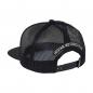 Preview: BLACK AND WHITE I SCRIPT FLAT PEAK CAP - MULTICOLOR