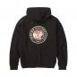 Preview: MENS APPLIQUE HEADDRESS HOODIE - BLACK