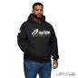 Preview: MENS APPLIQUE HEADDRESS HOODIE - BLACK