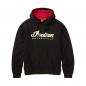 Preview: MENS APPLIQUE HEADDRESS HOODIE - BLACK