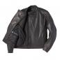 Preview: MENS LEATHER DENTON JACKET - BLACK