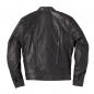 Preview: MENS LEATHER DENTON JACKET - BLACK