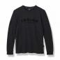 Preview: MENS CHIEF LONG SLEEVE LOGO T-SHIRT - CHARCOAL