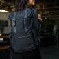 Preview: WAXED CANVAS BACKPACK - BLACK