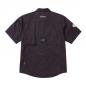 Preview: MENS VENTED SHORT SLEEVE SHIRT - BLACK