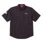 Preview: MENS VENTED SHORT SLEEVE SHIRT - BLACK