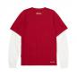 Preview: MENS 2 IN 1 GRAPHIC TEE - RED