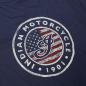 Preview: WOMENS USA FLAG LOGO TEE - NAVY