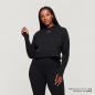 Preview: WOMENS CROPPED ATHLETE HOODIE - BLACK