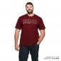 Preview: MENS DISTRESSED BLOCK LOGO T-SHIRT - PORT