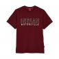 Preview: MENS DISTRESSED BLOCK LOGO T-SHIRT - PORT