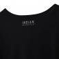 Preview: WOMENS BLOCK LOGO BANDED T-SHIRT - BLACK