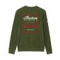 Preview: MENS WAFFLE HENLEY POCKET LONGSLEEVE T-SHIRT - GREEN