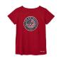 Preview: WOMENS USA FLAG LOGO T-SHIRT - RED