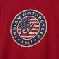 Preview: WOMENS USA FLAG LOGO T-SHIRT - RED