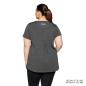 Preview: WOMENS OUTLINE LOGO ATHLETE T-SHIRT - GRAY