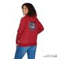 Preview: WOMENS USA FLAG HOODIE - RED