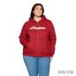 Preview: WOMENS USA FLAG HOODIE - RED