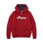 Preview: WOMENS USA FLAG HOODIE - RED