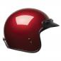 Preview: RETRO OPEN FACE HELMET V2 - RED