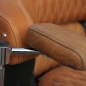 Preview: ARMREST PADS - LEATHER, BLACK