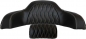 Preview: TRUNK BACKREST PADS - LEATHER, BLACK