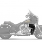 Preview: Indian Chieftain Hard Lowers - Thunder Black