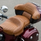 Preview: SATTEL FÜR GROSSE FAHRER - SITZHEIZUNG, DESERT TAN, NIETEN - INDIAN ROADMASTER