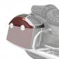 Preview: POWERBAND AUDIO - CLASSIC KOFFERDECKEL - STEEL GRAY & BURGUNDY METALLIC