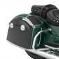 Preview: POWERBAND AUDIO - CLASSIC SADDLEBAG SPEAKER LIDS - METALLIC JADE GREEN & THUNDER BLACK