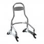 Preview: PASSENGER QUICK-RELEASE BACKREST - 12-INCH - CHROME